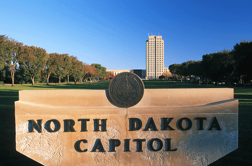 north dakota state land mark